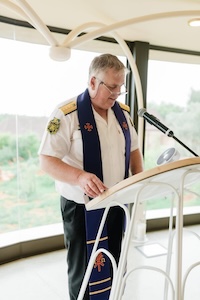 Wedding ceremony by Dr. Gerrit Rademeyer in Colchester