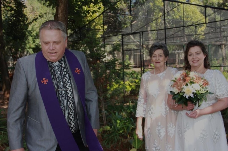 Wedding ceremony by Dr. Gerrit Rademeyer in Colchester
