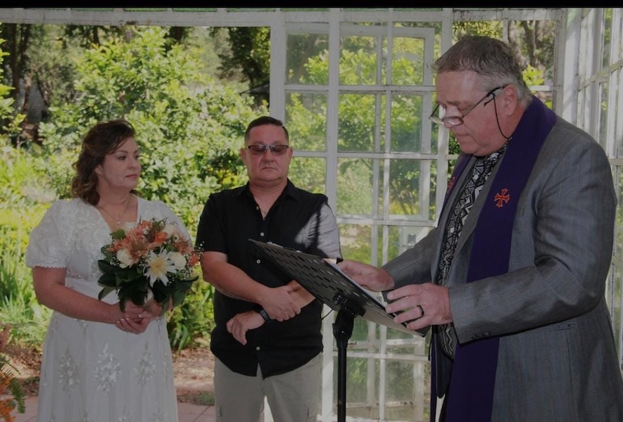 Wedding ceremony by Dr. Gerrit Rademeyer in Colchester