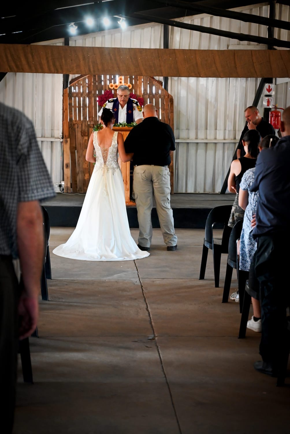 Wedding ceremony by Dr. Gerrit Rademeyer in Colchester