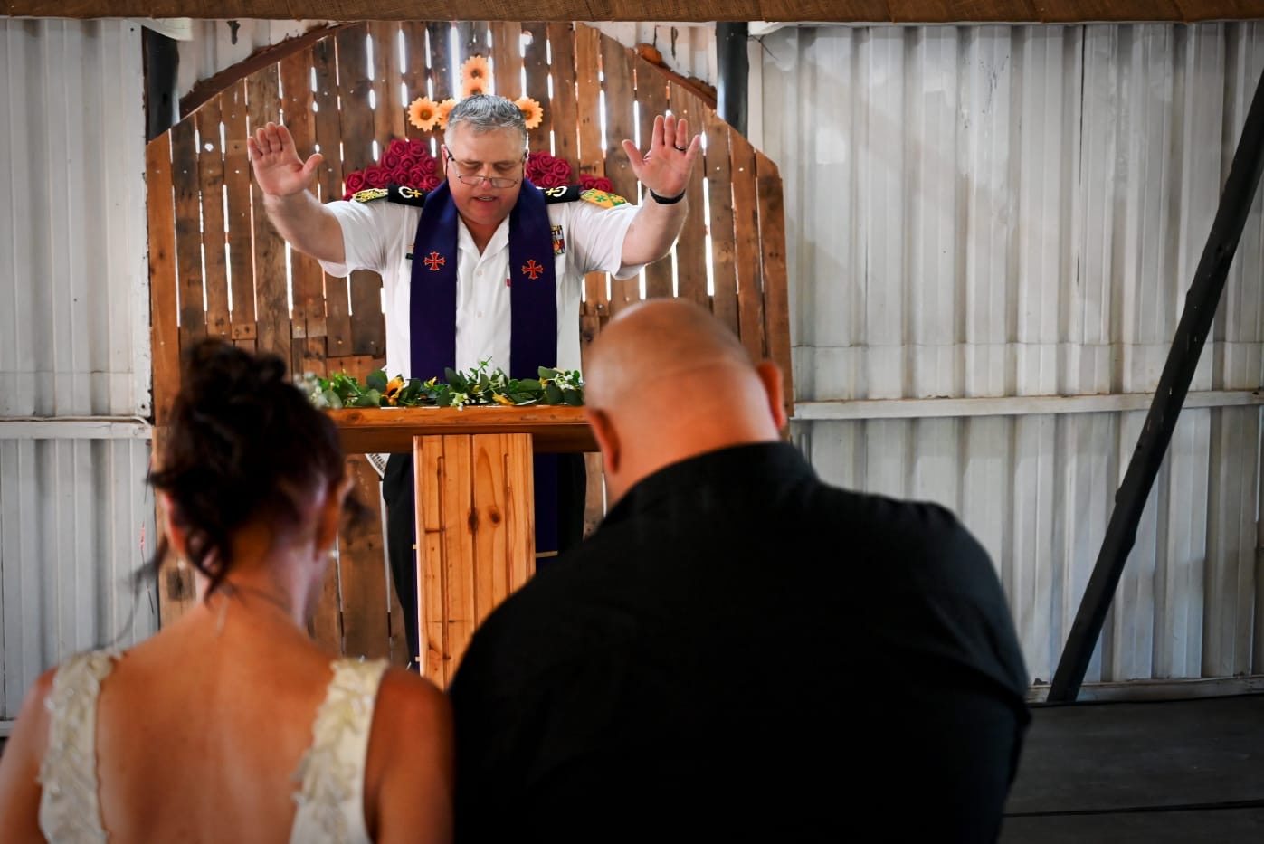 Wedding ceremony by Dr. Gerrit Rademeyer in Colchester